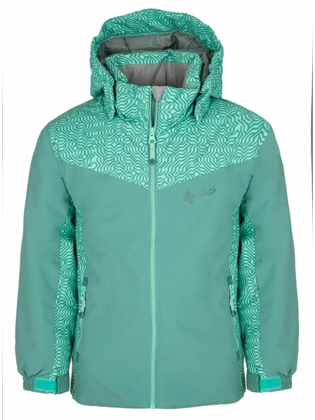 Kilpi Dívčí lyžařská bunda Kilpi JENOVA-JG Tmavě zelená