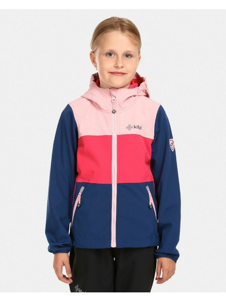 Kilpi Dívčí softshellová bunda Kilpi RAVIA-J Růžová