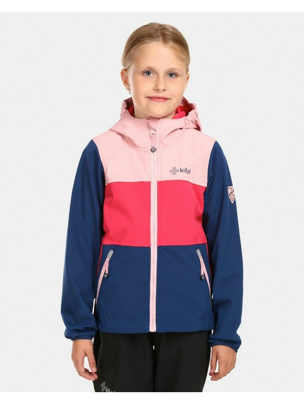 Kilpi Dívčí softshellová bunda Kilpi RAVIA-J Růžová