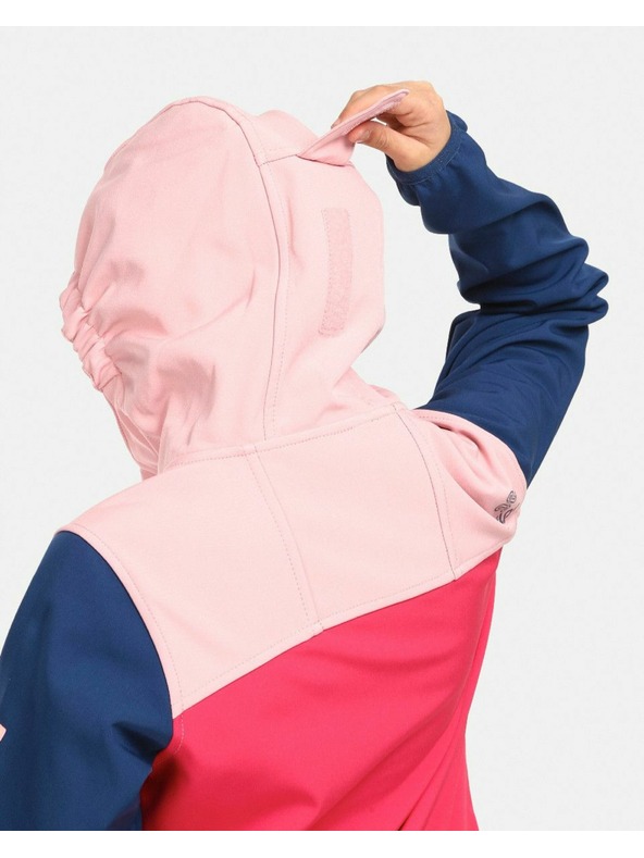 Kilpi Dívčí softshellová bunda Kilpi RAVIA-J Růžová