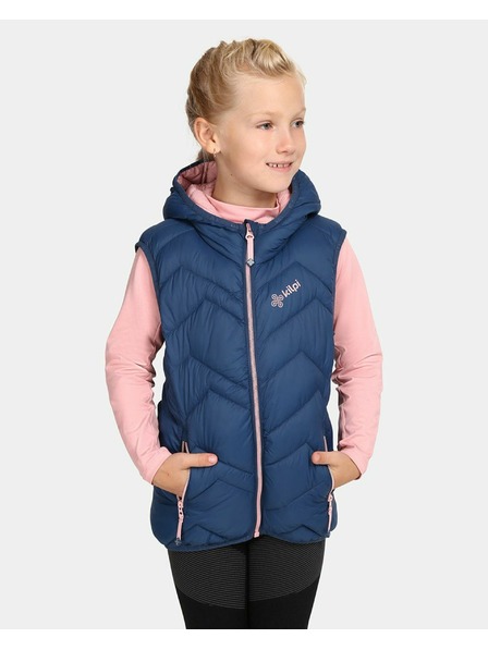 Kilpi Dívčí zateplená vesta Kilpi TOMM-JG Tmavě modrá