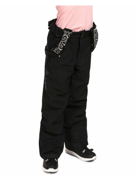 Kilpi Dětské lyžařské kalhoty Kilpi GABONE-J Černá