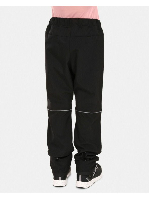 Kilpi Dětské osoftshellové kalhoty Kilpi RIZO-J Černá