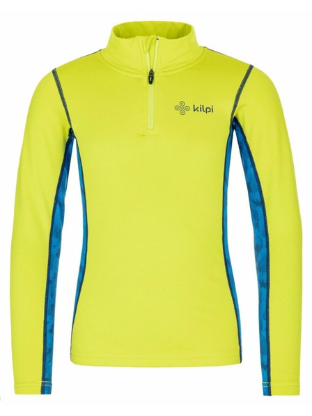 Kilpi Dětské funkční triko s dlouhým rukávem Kilpi WILLIE-J Světle zelená