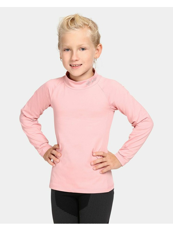 Kilpi Dětské termo triko Kilpi WILLIE-J Světle růžová