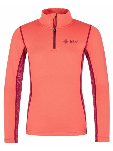 Kilpi Dětské funkční triko s dlouhým rukávem Kilpi WILLIE-J Korálová