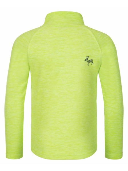 Kilpi Dětská fleecová mikina Kilpi ALMERI-J Světle zelená