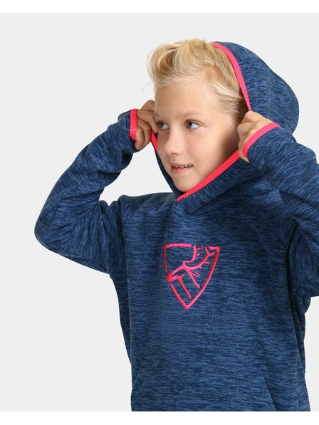 Kilpi Dívčí fleecová mikina Kilpi FLOND-JG Tmavě modrá