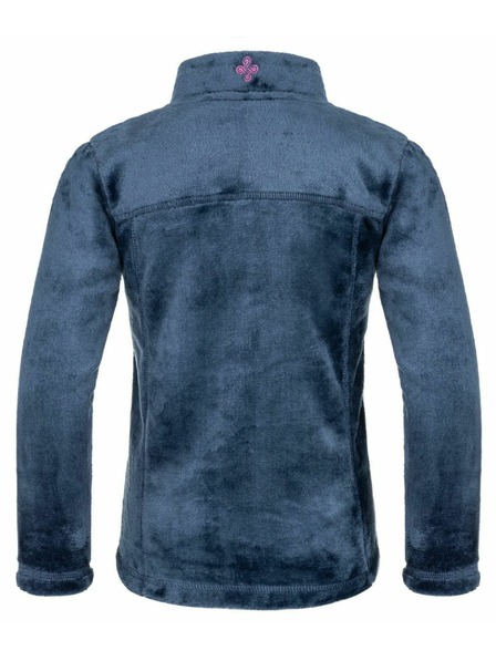 Kilpi Dívčí hřejivá mikina bez kapuce Kilpi ERIN-JG Tmavě modrá