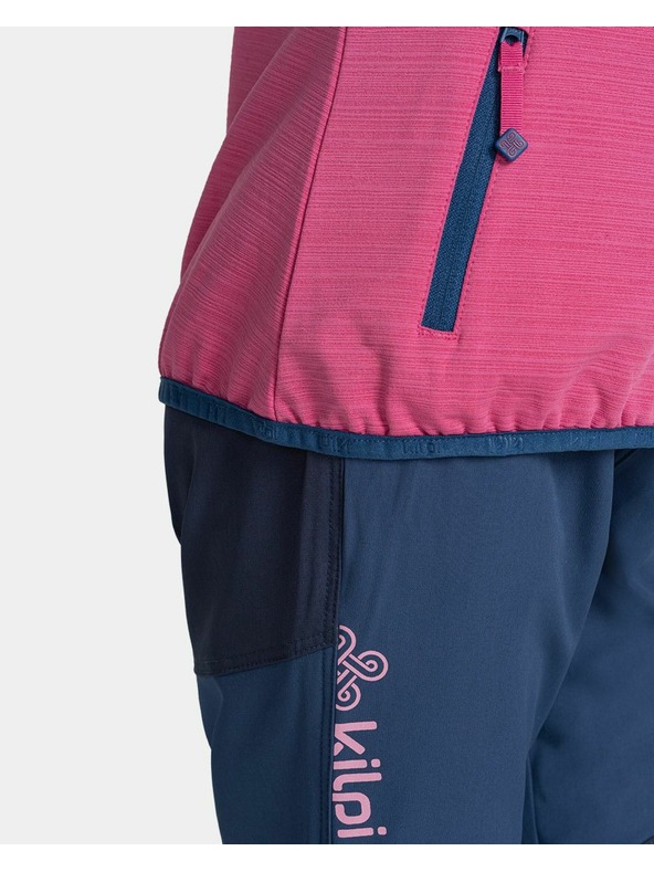 Kilpi Dívčí technická mikina Kilpi MEMPHIS-JG Růžová