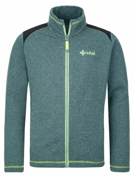 Kilpi Chlapecký fleecový svetr Kilpi REGIN-JB Tmavě zelená