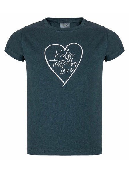 Kilpi Dívčí bavlněné tričko Kilpi ALBION-JG Tmavě modrá