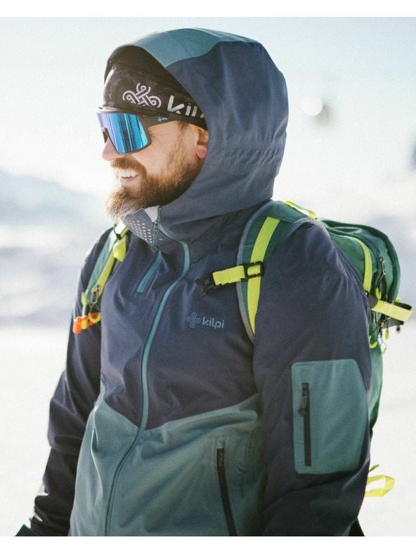 Kilpi Pánská outdoorová bunda Kilpi METRIX-M Tmavě modrá