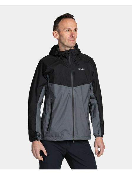 Kilpi Pánská hardshellová outdoorová bunda Kilpi HURRICANE-M Černá