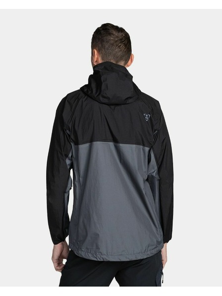 Kilpi Pánská hardshellová outdoorová bunda Kilpi HURRICANE-M Černá