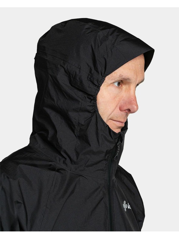 Kilpi Pánská hardshellová outdoorová bunda Kilpi HURRICANE-M Černá