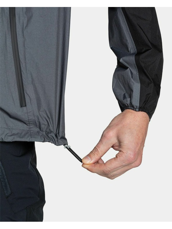 Kilpi Pánská hardshellová outdoorová bunda Kilpi HURRICANE-M Černá