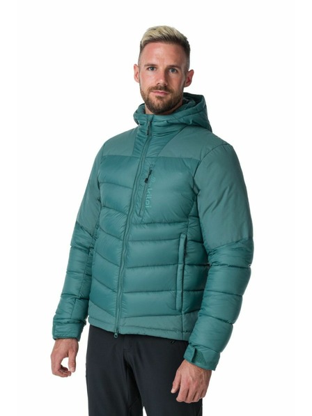 Kilpi Pánská péřová bunda Kilpi GUUS-M Tmavě zelená