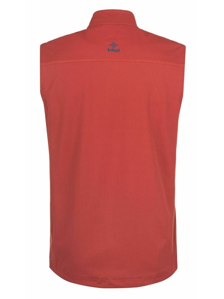 Kilpi Pánská outdoorová vesta Kilpi TOFANO-M Tmavě červená