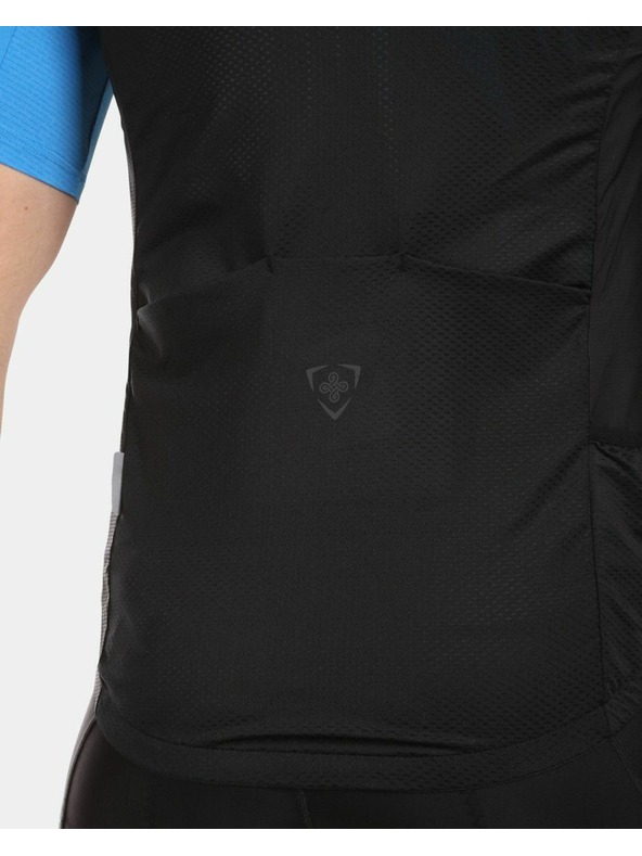 Kilpi Pánská větruodolná vesta Kilpi FLOW-M Černá