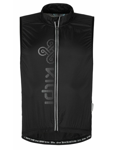 Kilpi Pánská cyklistická vesta Kilpi FLOW-M Černá