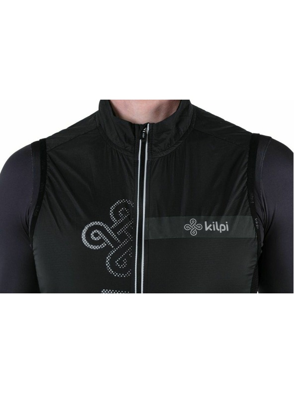 Kilpi Pánská cyklistická vesta Kilpi FLOW-M Černá