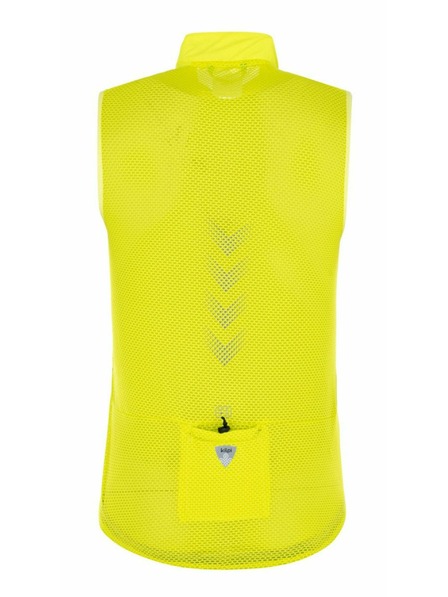 Kilpi Pánská cyklistická vesta Kilpi FLOW-M Světle zelená