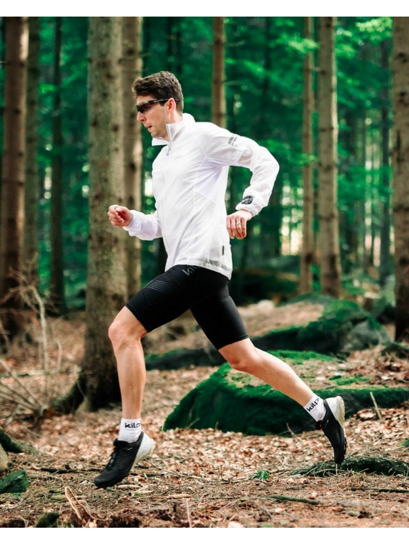 Kilpi Pánská lehká běžecká bunda Kilpi TIRANO-M Bílá