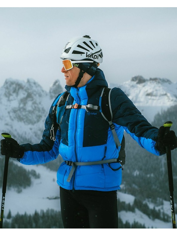 Kilpi Pánská zateplená bunda Kilpi TEVERY-M Modrá