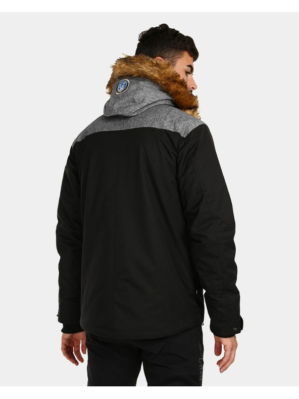 Kilpi Pánská zimní zateplená bunda Kilpi ALPHA-M Černá