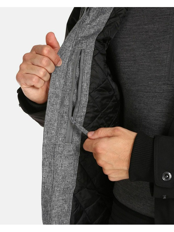 Kilpi Pánská zimní zateplená bunda Kilpi ALPHA-M Černá