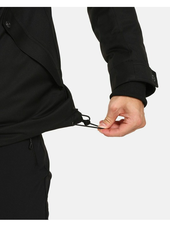 Kilpi Pánská zimní zateplená bunda Kilpi ALPHA-M Černá