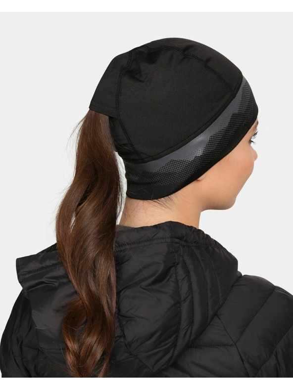 Kilpi Běžecká čepice Kilpi TAIL-U Černá