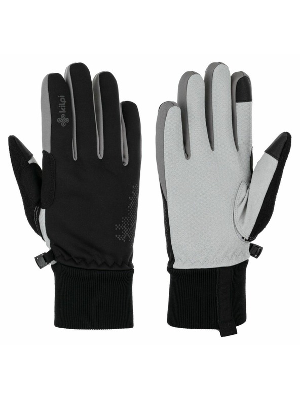 Kilpi Zateplené rukavice Kilpi BRICX-U Černá