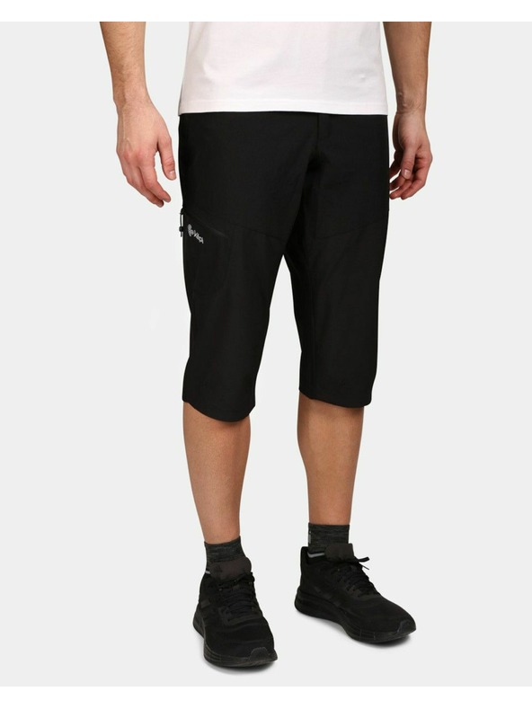 Kilpi Pánské outdoorové 3/4 kalhoty Kilpi OTARA-M Černá