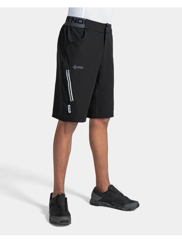 Kilpi Pánské cyklo kraťasy Kilpi TRACKEE-M Černá