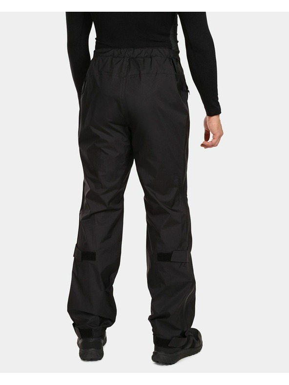 Kilpi Pánské nepromokavé kalhoty Kilpi ALPIN-M Černá