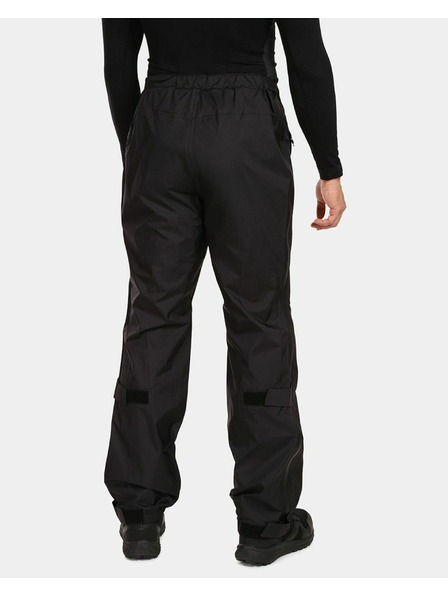Kilpi Pánské nepromokavé kalhoty Kilpi ALPIN-M Černá