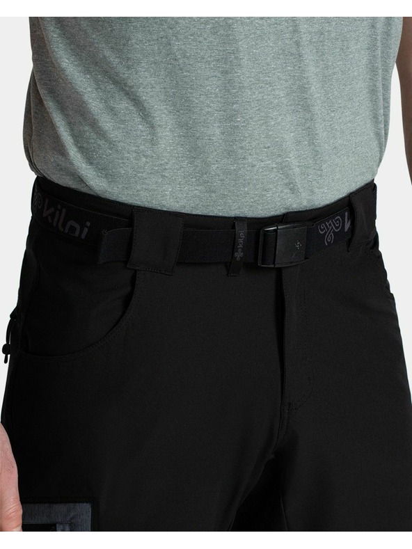 Kilpi Pánské outdoorové kraťasy Kilpi NAVIA-M Černá