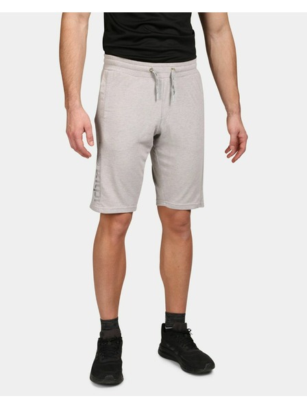 Kilpi Pánské bavlněné kraťasy Kilpi TUSCON-M Světle šedá