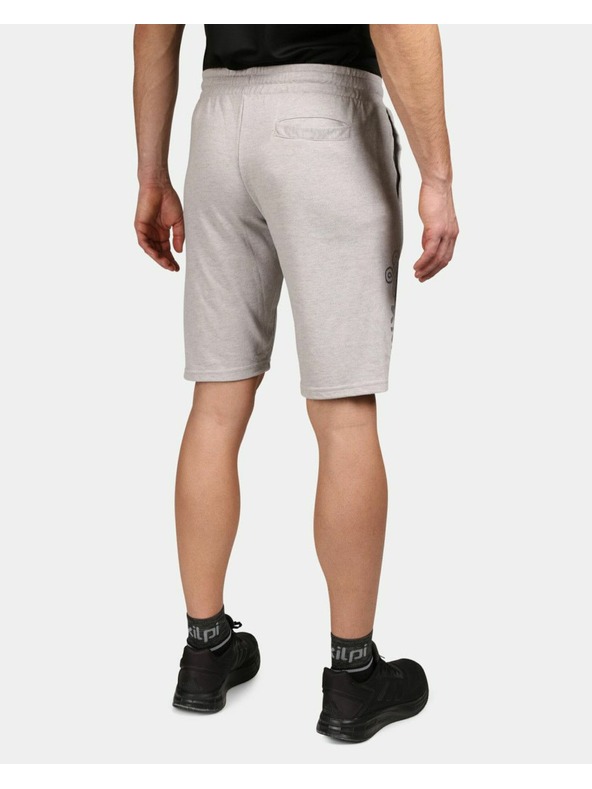Kilpi Pánské bavlněné kraťasy Kilpi TUSCON-M Světle šedá