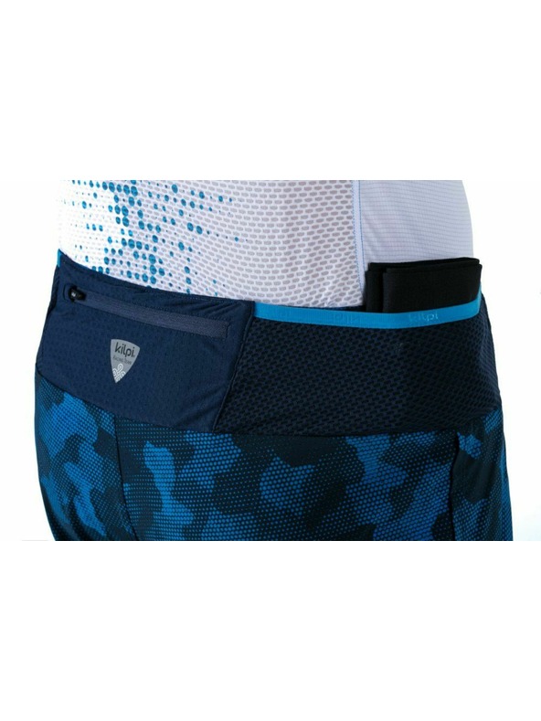 Kilpi Pánské běžecké šortky 2 in 1 Kilpi BERGEN-M Tmavě modrá