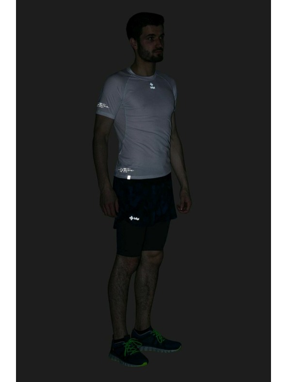 Kilpi Pánské běžecké šortky 2 in 1 Kilpi BERGEN-M Tmavě modrá