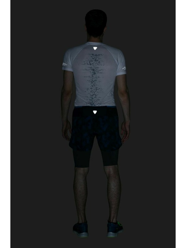 Kilpi Pánské běžecké šortky 2 in 1 Kilpi BERGEN-M Tmavě modrá