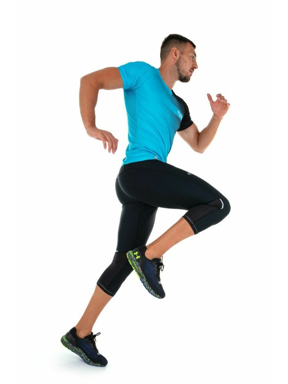 Kilpi Pánské 3/4 legíny Kilpi VIGAR-M Černá