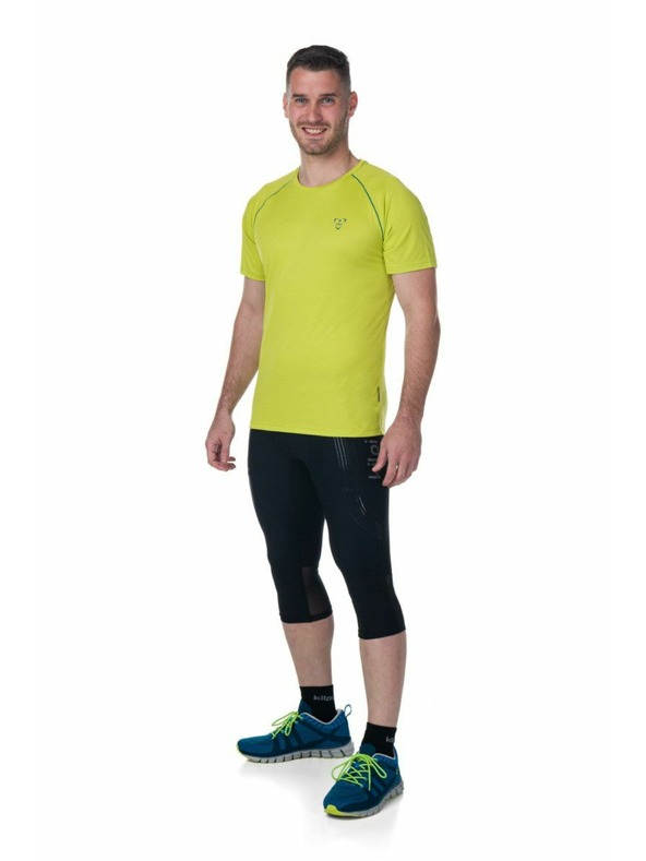 Kilpi Pánské běžecké 3/4 legíny Kilpi TERRY-M Černá