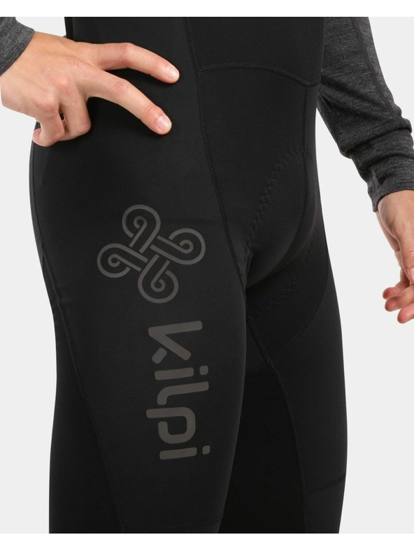 Kilpi Pánské cyklistické legíny Kilpi MOVI-M Černá