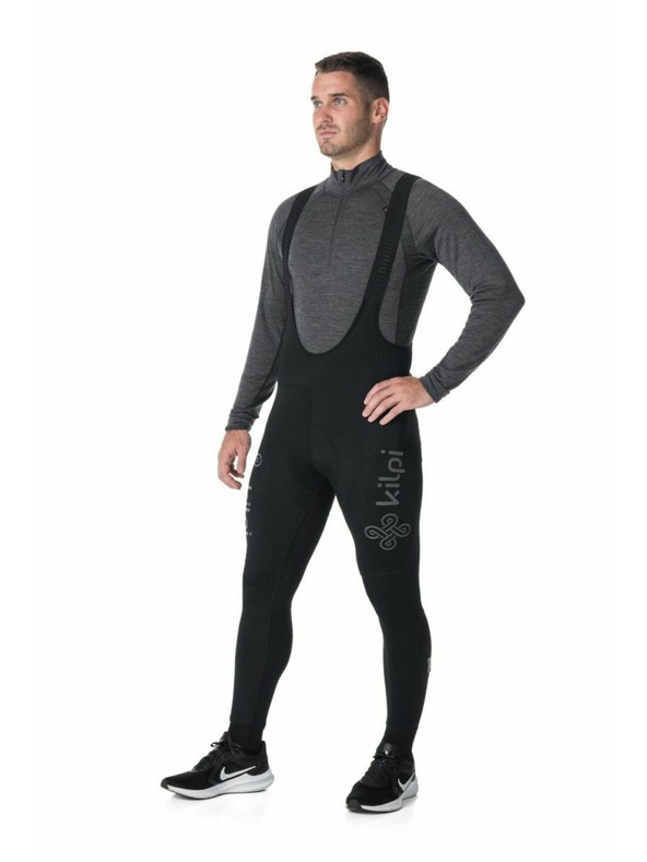 Kilpi Pánské cyklistické legíny Kilpi VALLEY-M Černá