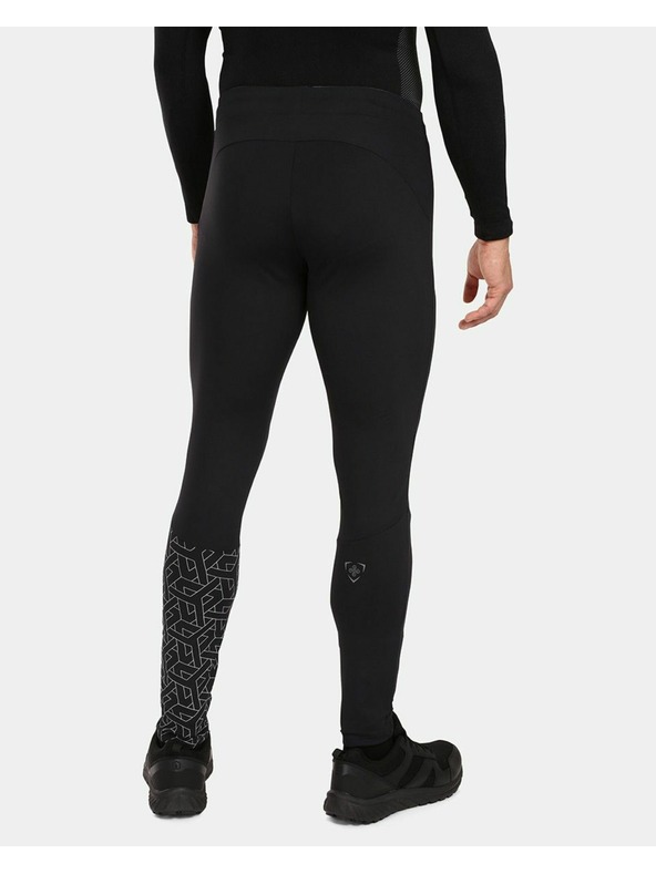 Kilpi Pánské běžecké legíny Kilpi ALEXO-M Černá