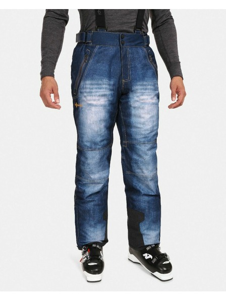 Kilpi Pánské lyžařské kalhoty Kilpi DENIMO-M Tmavě modrá